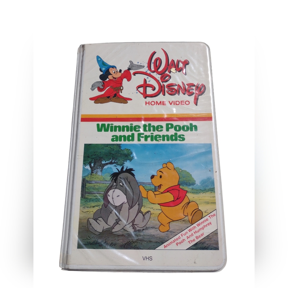 Vintage Winnie The Pooh  VHS Tape VCR Winnie the Pooh and Friends VHS